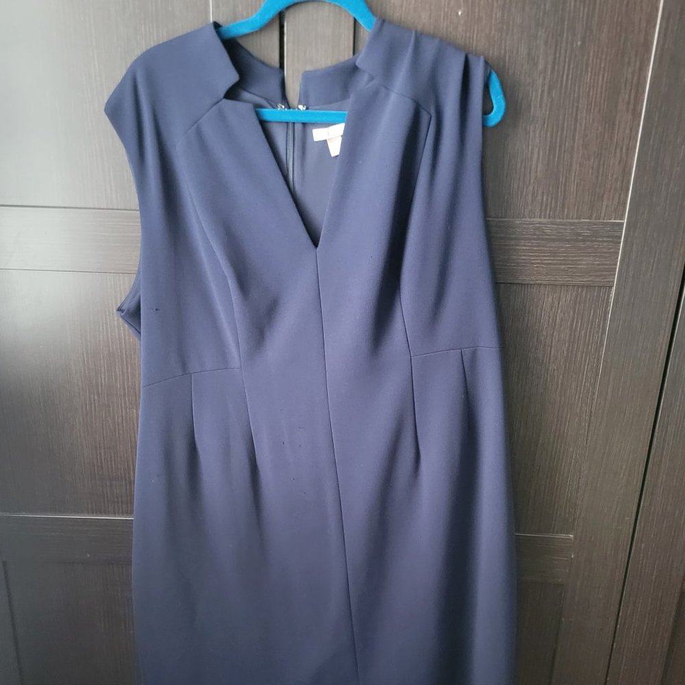 Navy Sheath Dress